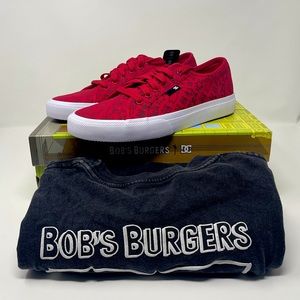 DC shoes X Bobs Burgers collab combo pack